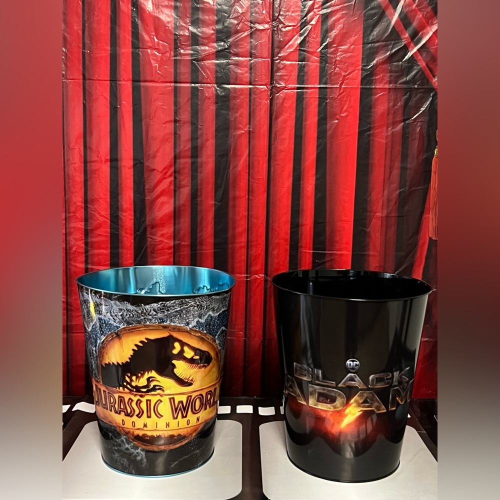 LIMITED EDITION JURASSIC WORLD: DOMINION POPCORN TIN!
